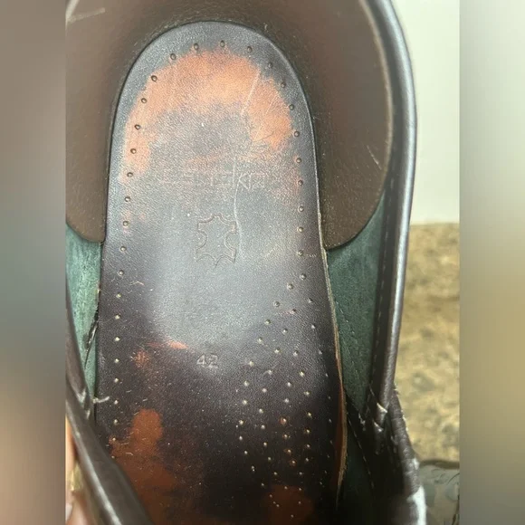 Dansko clogs! Brown floral print. Size 42 - Picture 4 of 6